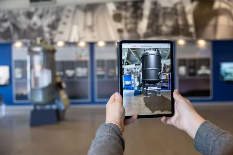 Sanford Lab Homestake Visitor Center debuts augmented reality in